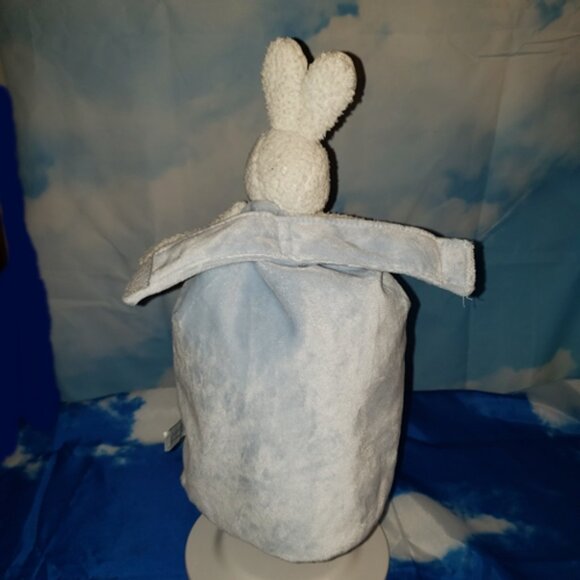 Bunnies by the Bay Plush Security lovey Blanket Luxury fabrics EUC - Picture 4 of 7